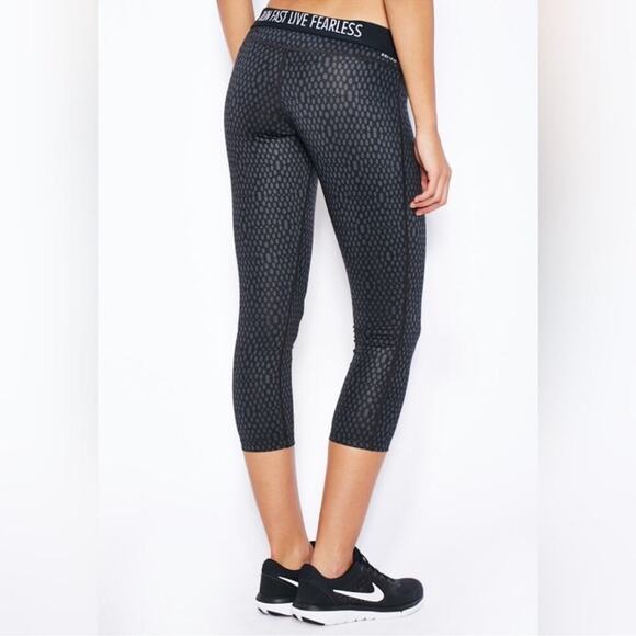 Nike Mirror Mesh Relay tights running athletic workout tights womens sz Small - Picture 2 of 13